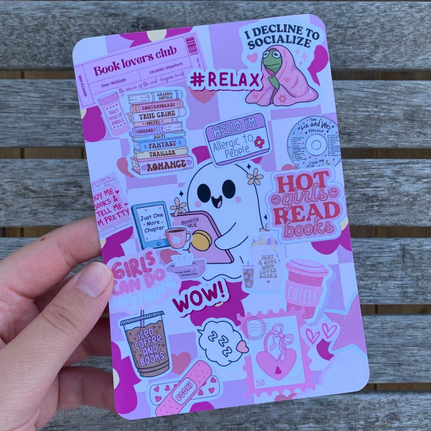 Insert liseuse Pink Girly